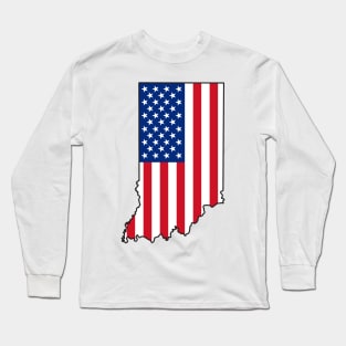 Indiana USA Long Sleeve T-Shirt